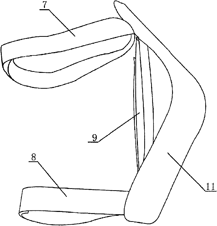 Knee-joint hyperextension-prevention rehabilitation rectifier