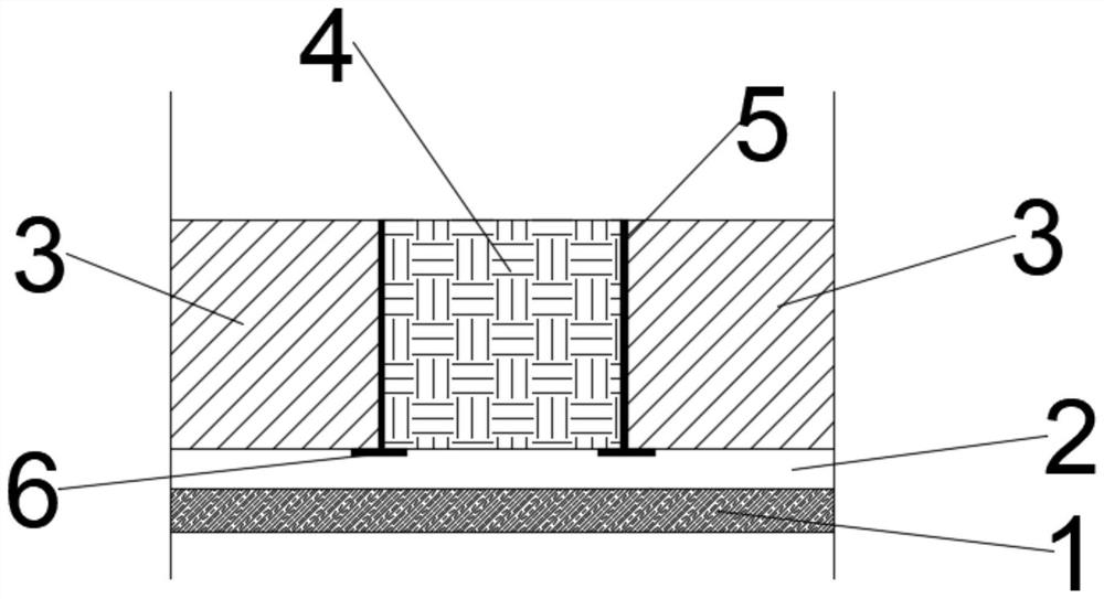Anti-leakage construction method for basement post-cast strip