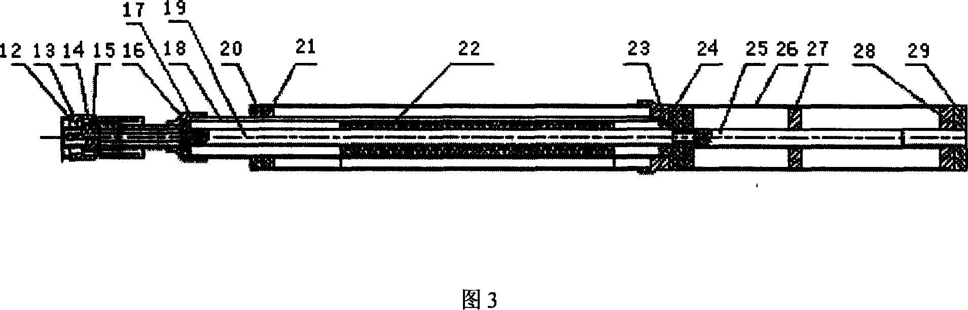 Gas insulation combined electric device local discharge superhigh frequency detection apparatus and method