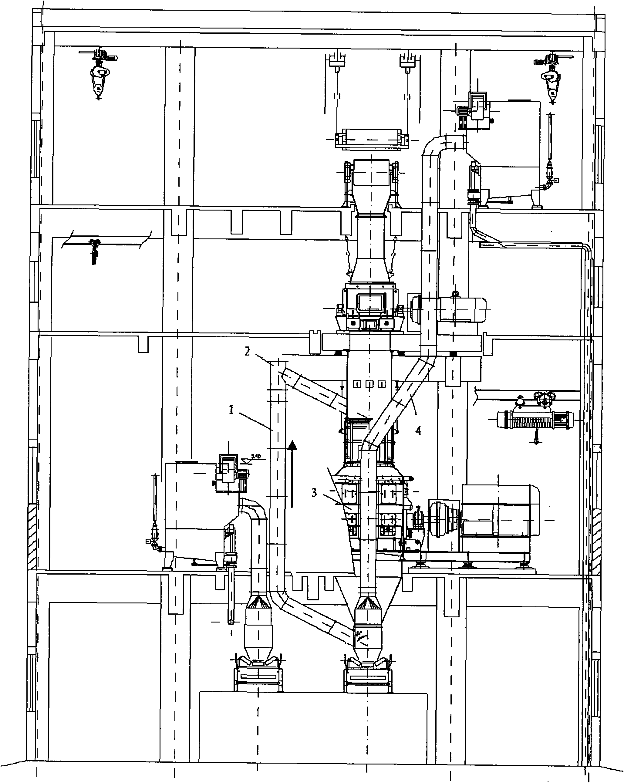 Auxiliary dedusting device and method of thermal power plant coal conveying system