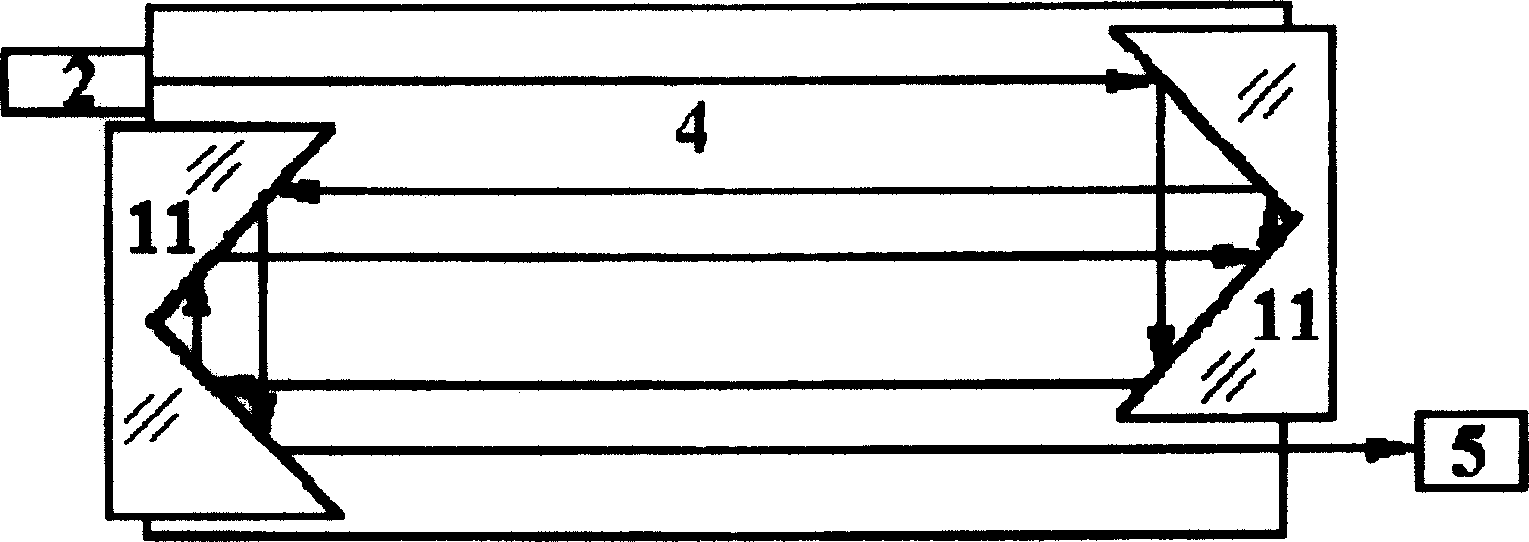 Three wave length total scattering laser smoke sensing fire hazard detecting method and its apparatus