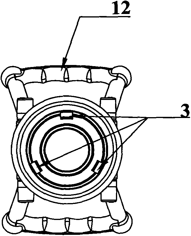 Novel leakage-free dry type hose connector assembly