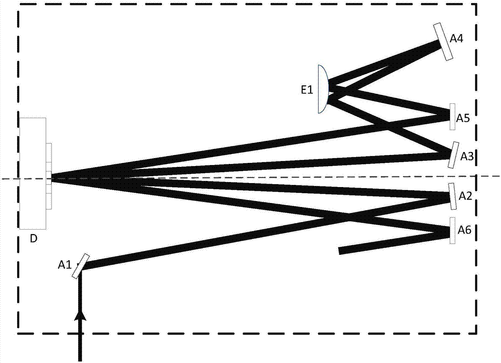 Laser amplification method and solid laser amplifier based on disc crystal
