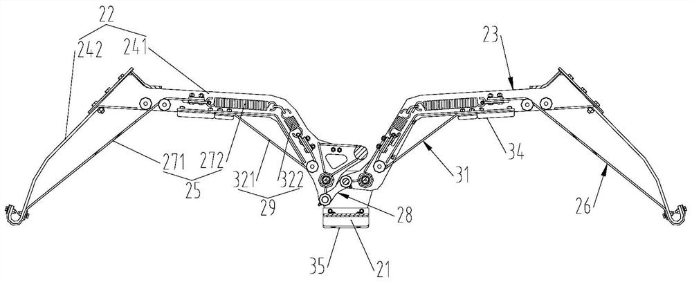 Dustbin feeding device