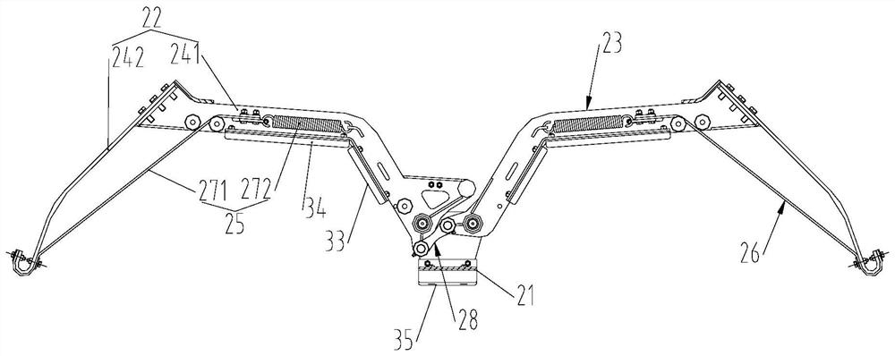 Dustbin feeding device