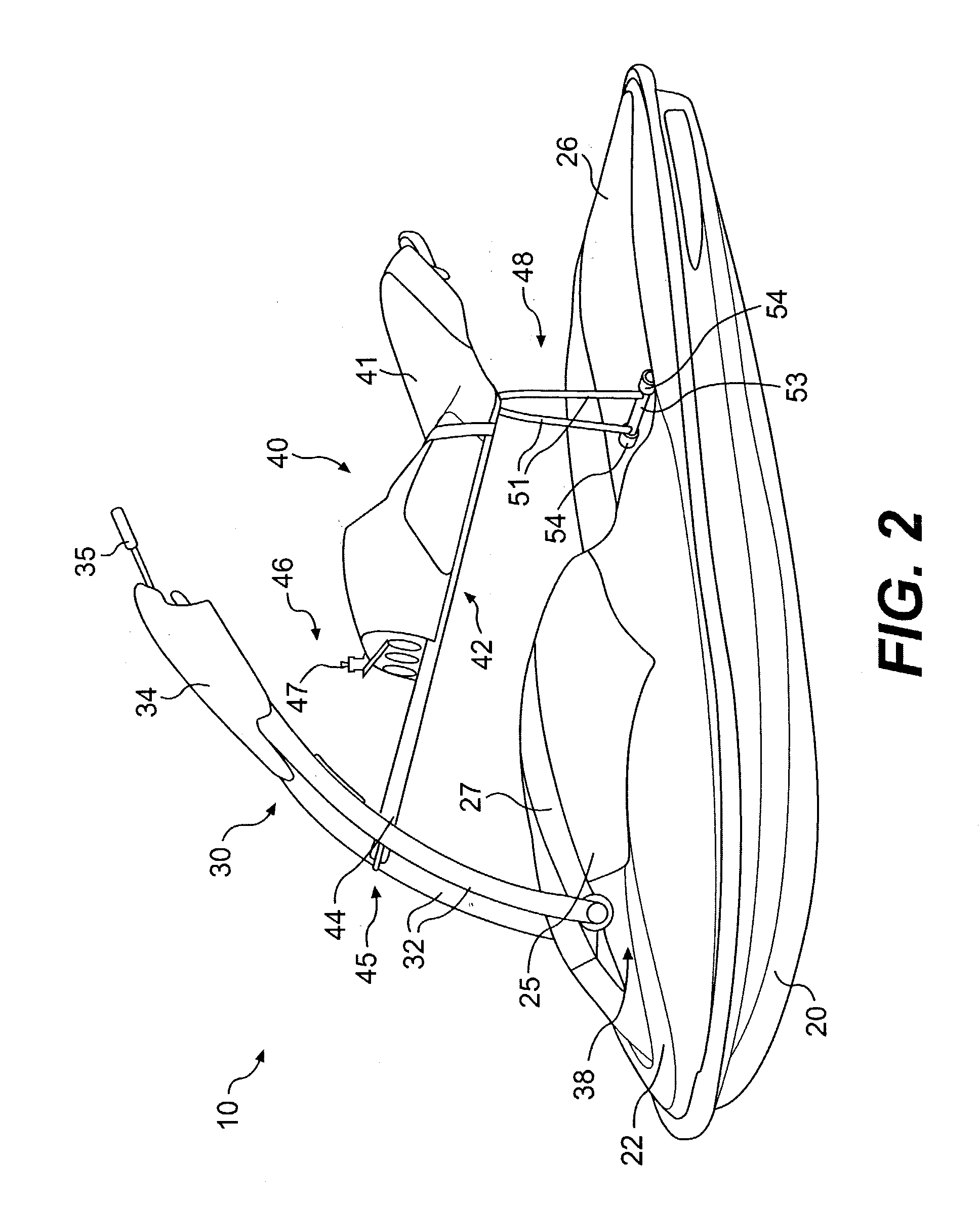 Convertible personal watercraft