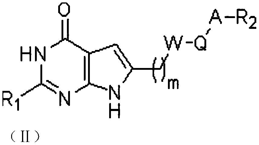 Pyrrolopyrimidine compounds with anti-tumor activity as well as application thereof