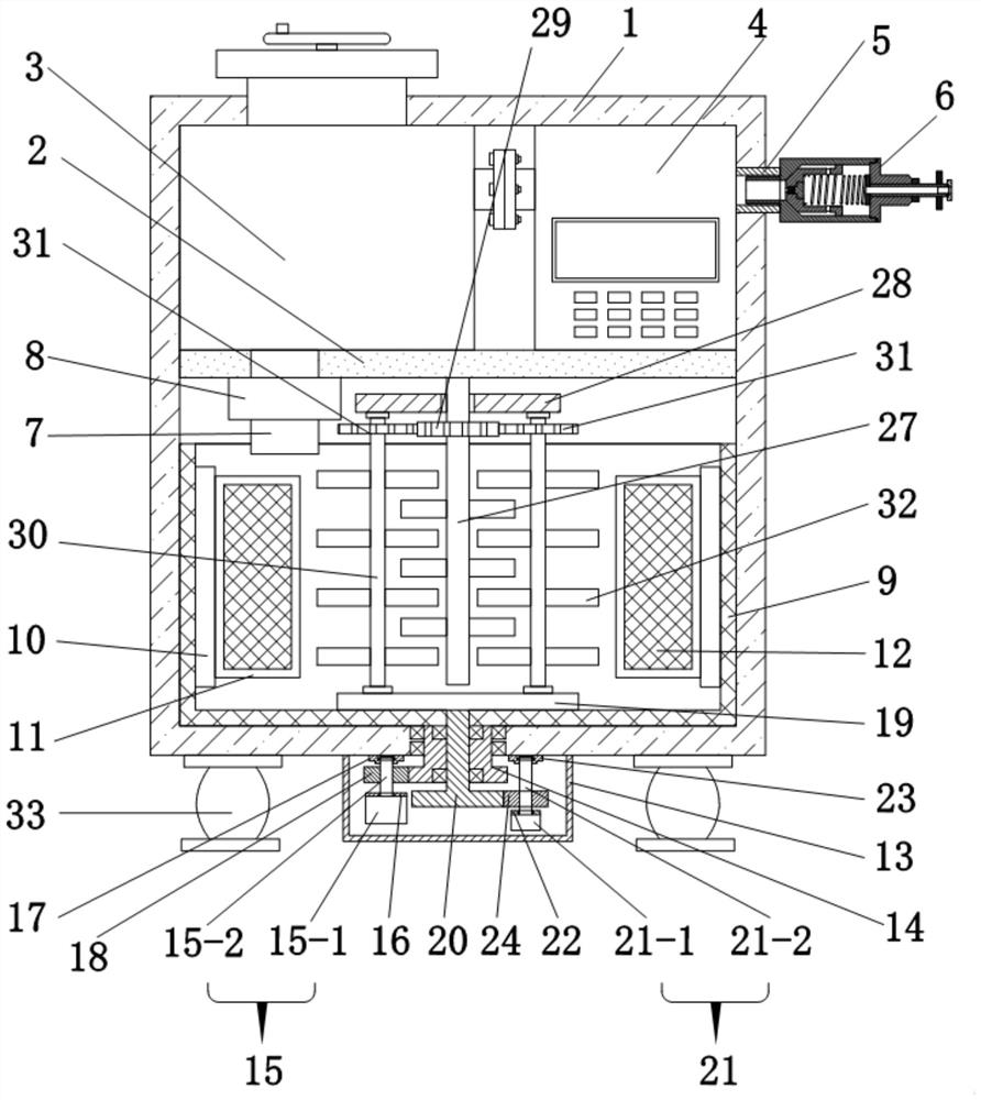 A kind of smelting equipment for zinc alloy