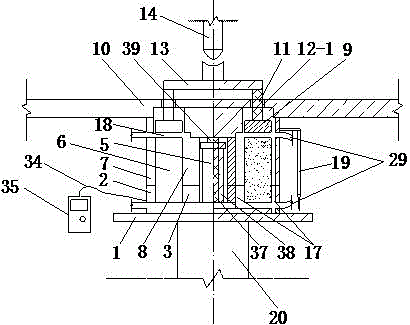 Soil mass dry-wet circulating annular shearing instrument capable of measuring humidity