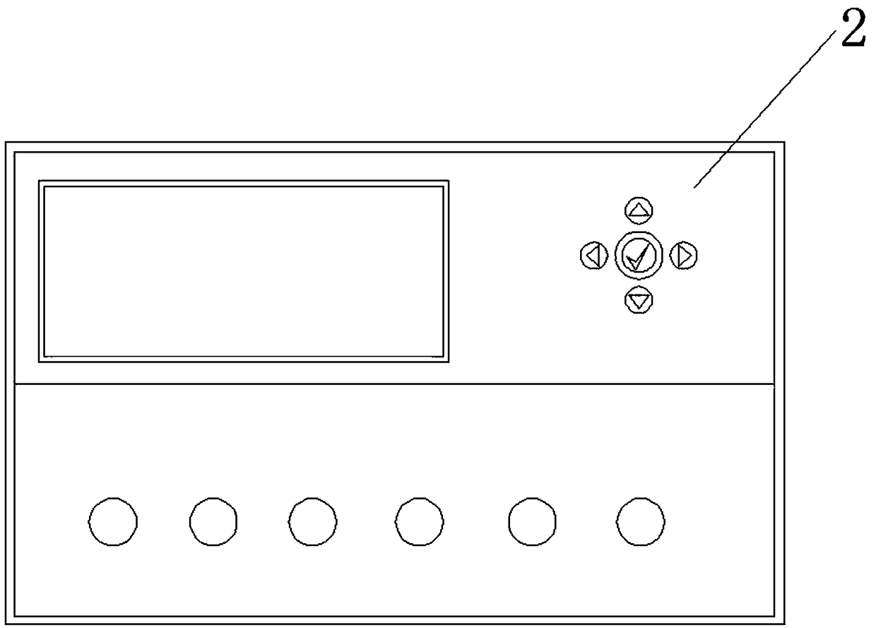 Intelligent water pump control system of diesel engine