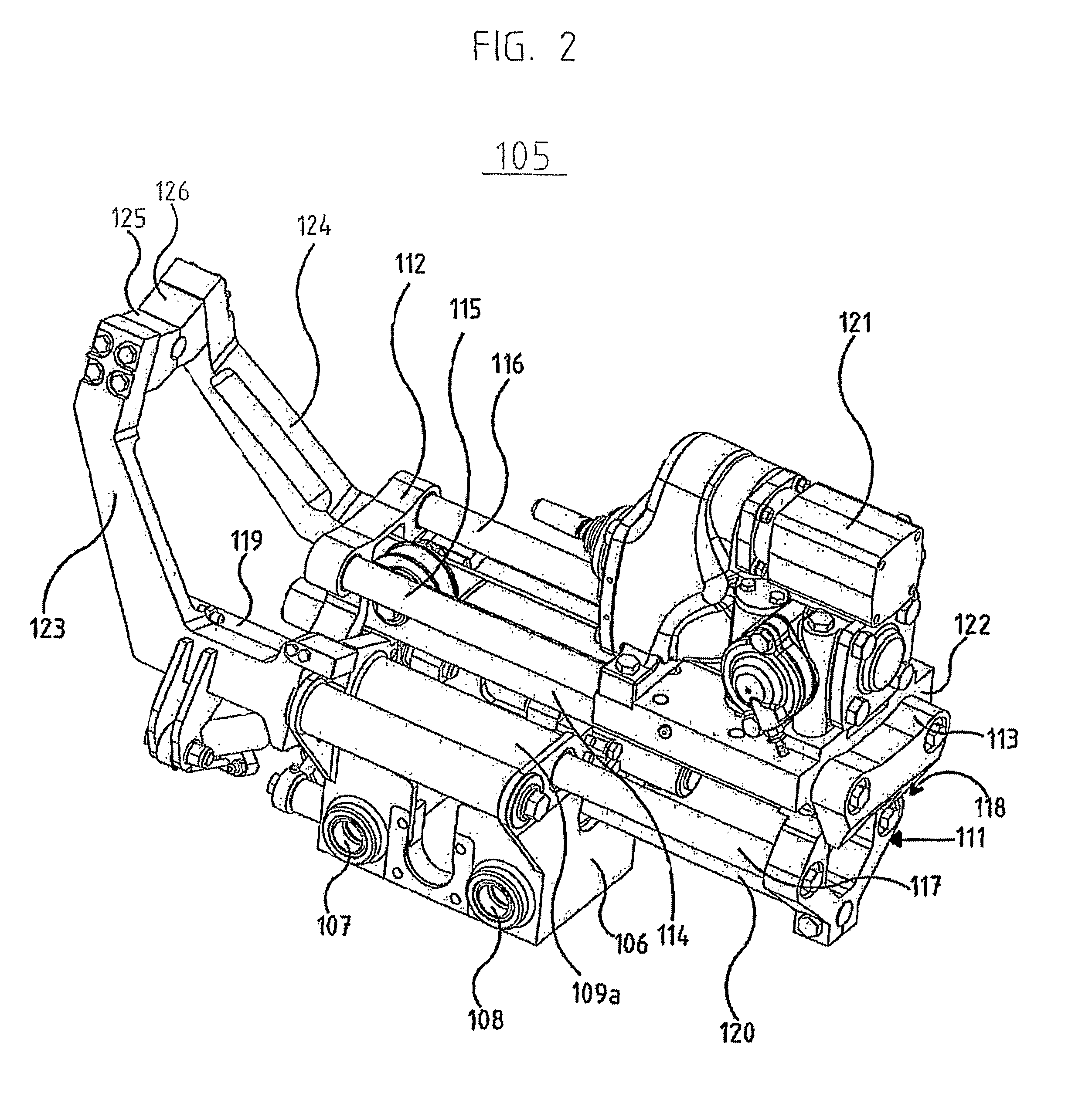 Rock drilling device