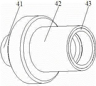 Plug press-in device for bats