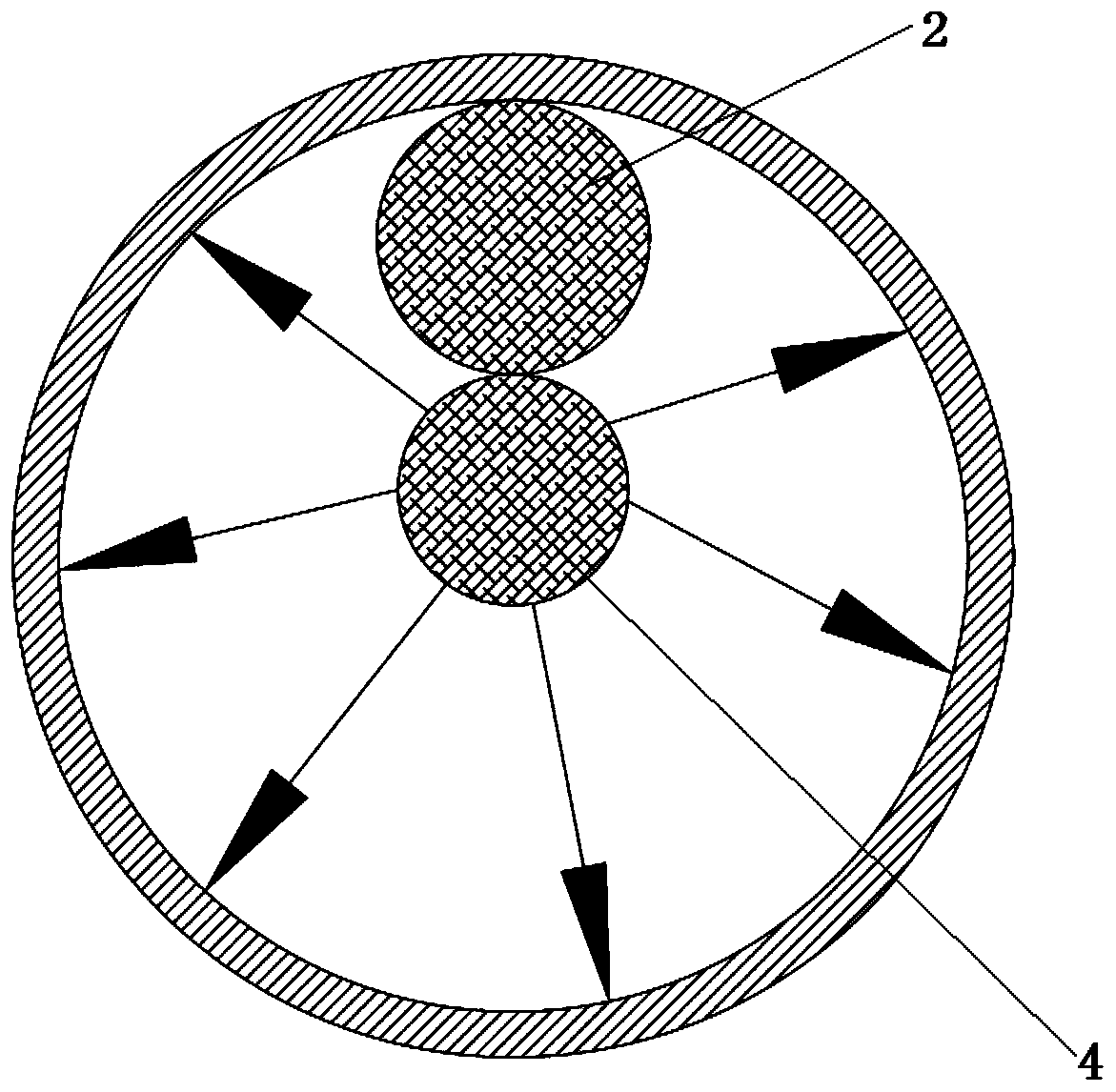 A Simple Fixture for Conduit Galvanized