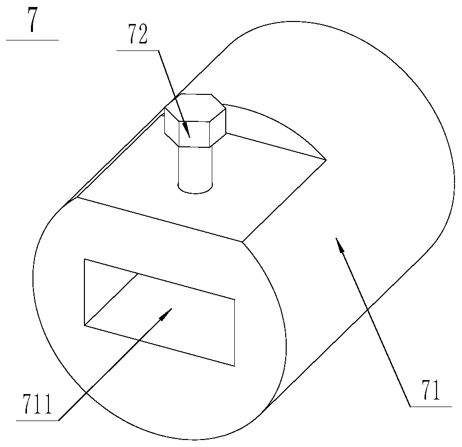 Thread milling device for screw