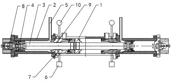 Well-used large-displacement ultrahigh-pressure supercritical carbon dioxide booster pump and conveying method