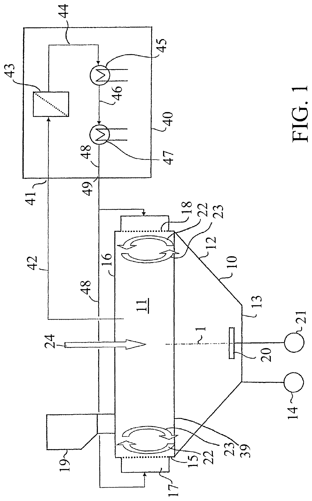 Device and method for coating seed