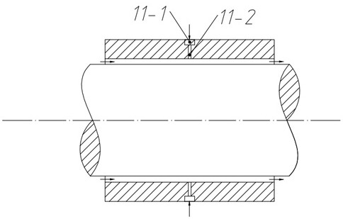 Pump station pump system high-pressure water lubricating device based on rotating speed