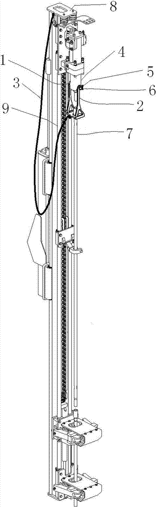 A method and device for assisting manual loading and unloading of drill rods for hydraulic rock drilling rigs