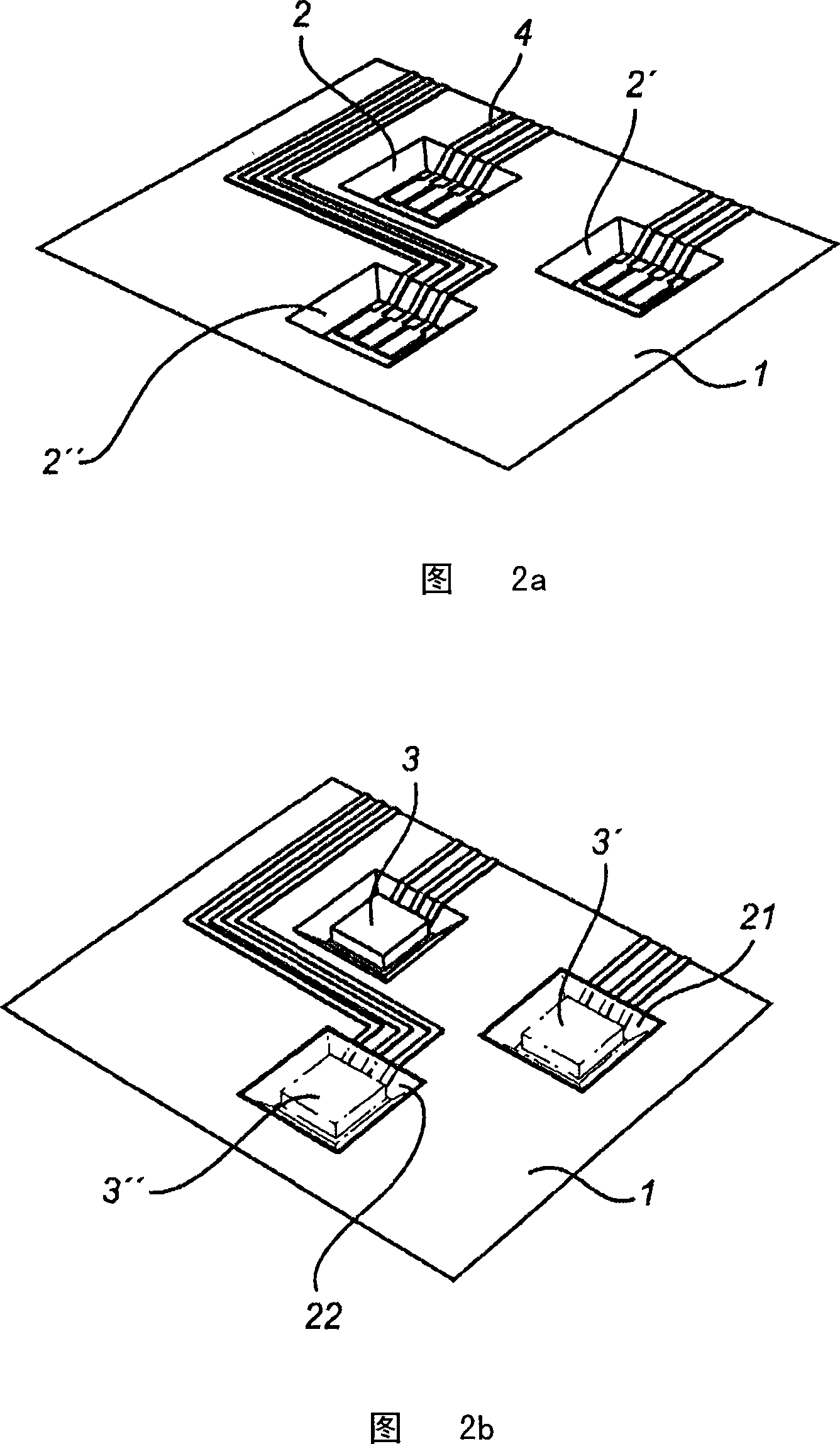 Light source comprising led arranged in recess