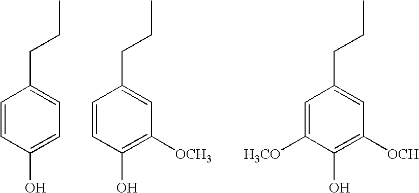 Compositions containing poly[beta(1,4)-2-amino-2-deoxyglucopyranose] oligomers in a solution of modified lignin phenols and their uses