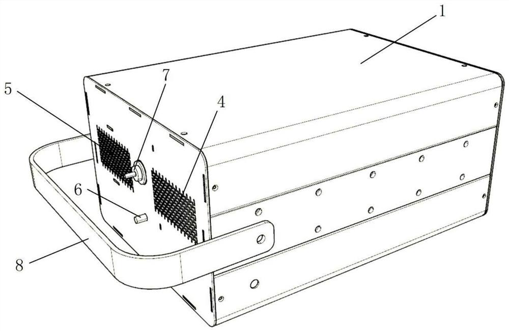 Ultrahigh heat storage portable passive heat supply miniature heating device