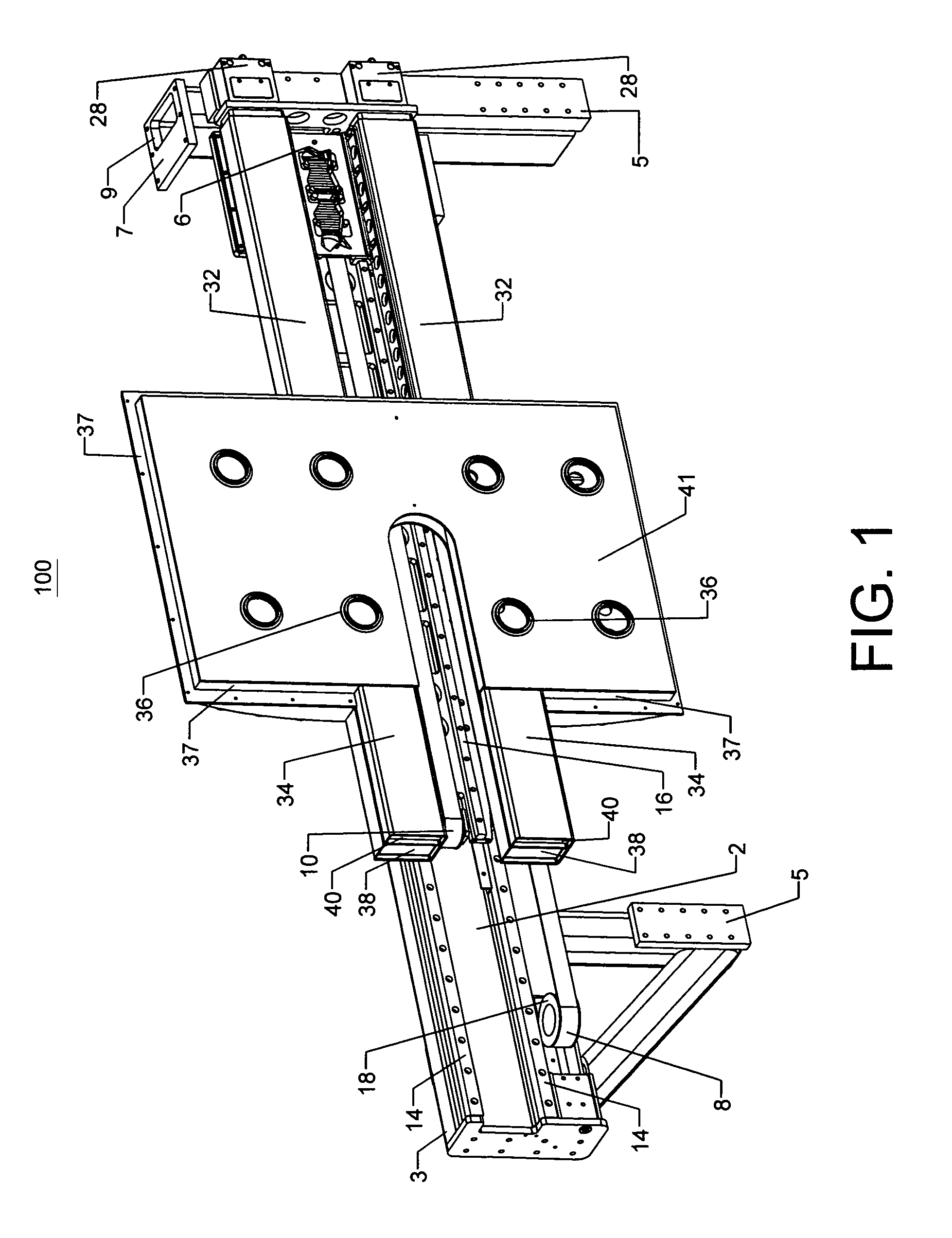 Telescoping article retrieval system with plenum assembly attached to slave belt