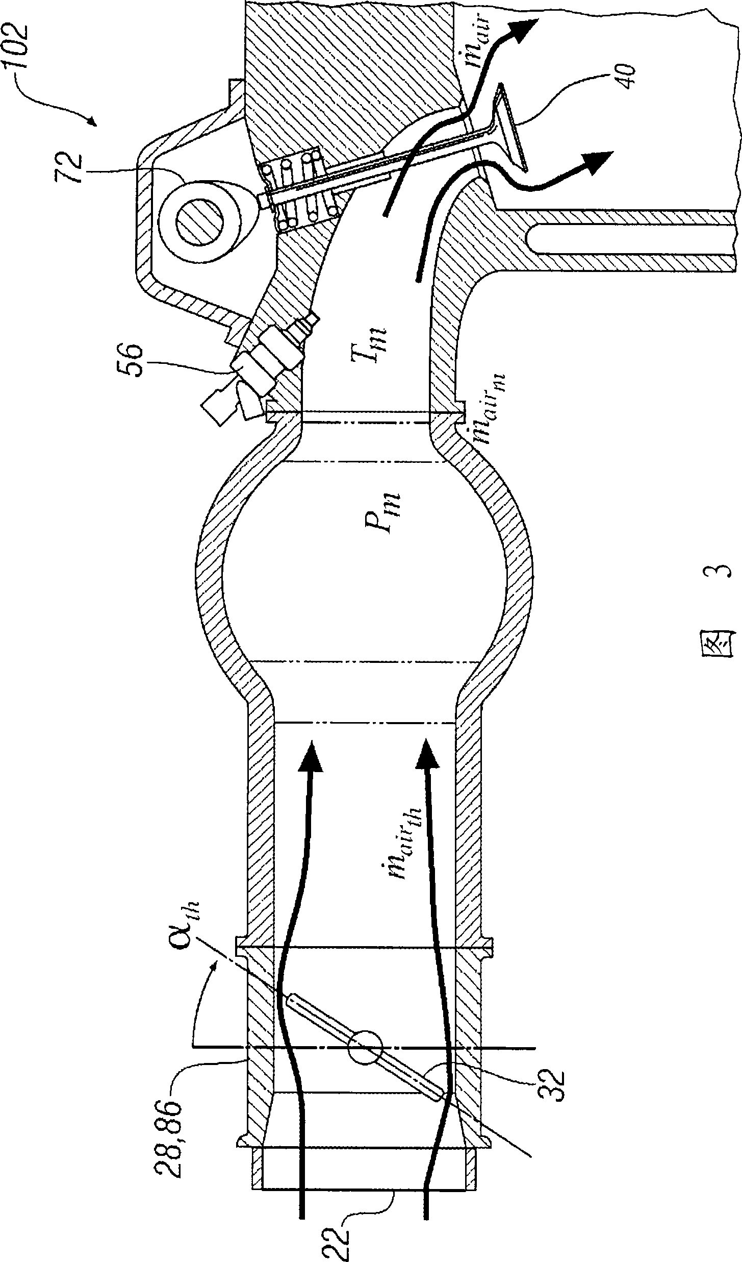 Airflow estimation method and apparatus for internal combustion engine