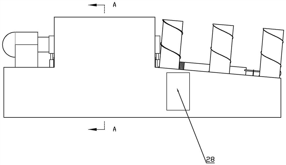 Steel plate cylinder forming machining system