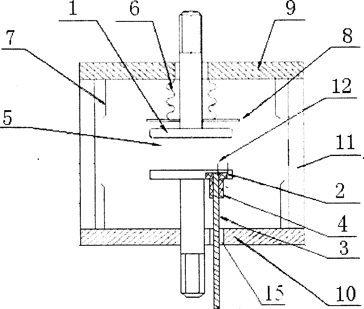 High energy vacuum CROWBAR switch based on high permitivity planar flashover