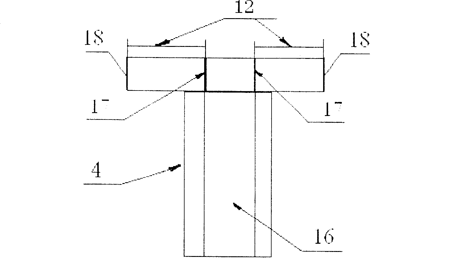 High energy vacuum CROWBAR switch based on high permitivity planar flashover