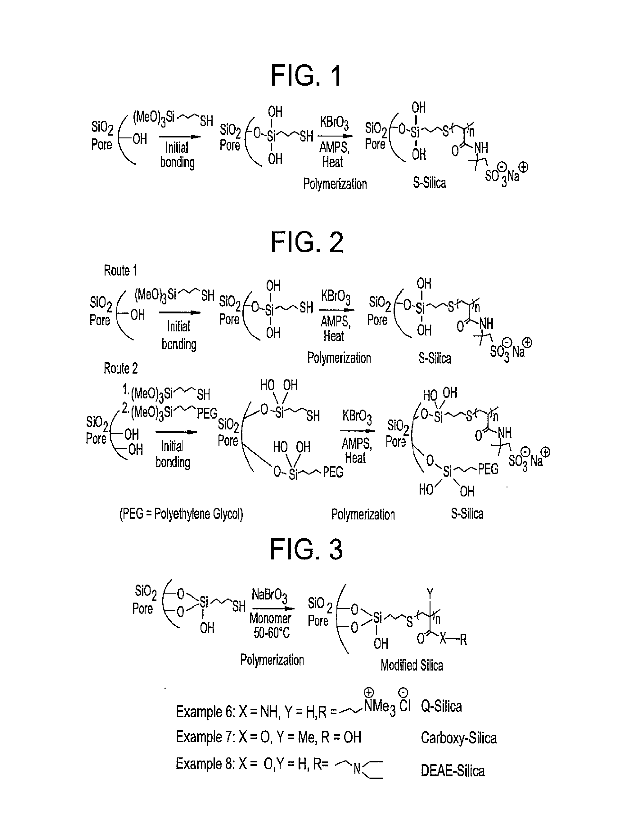 Functionalized Support Material and Methods of Making and Using Functionalized Support Material