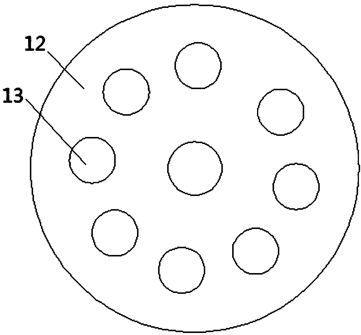 General surgery burn and scald treatment device