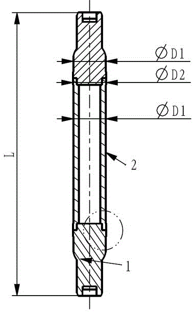 Aluminum alloy conductor pole manufacturing method