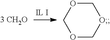 Method for preparing polyoxymethylene dimethyl ethers by acetalation reaction of formaldehyde with methanol