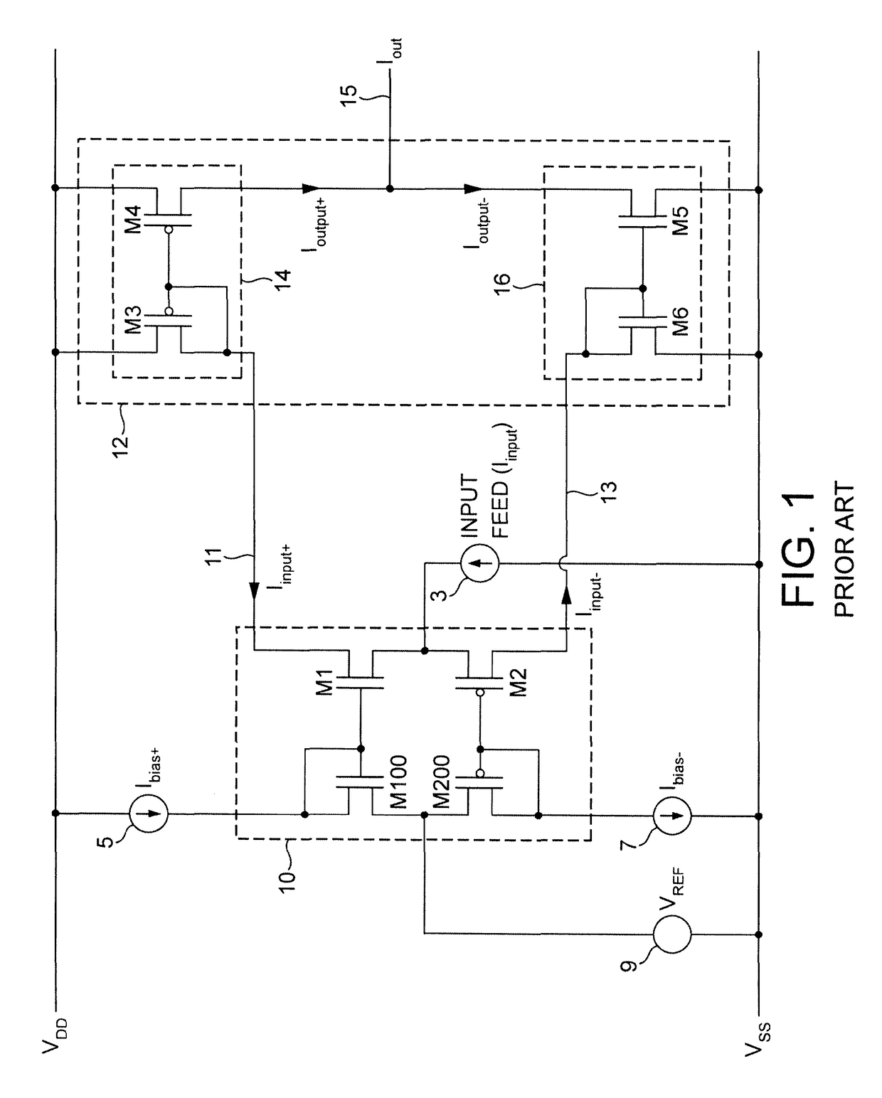 Output stage for class AB amplifier
