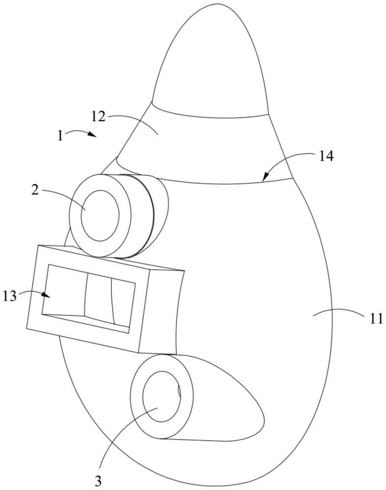 An animal anesthesia mask assembly