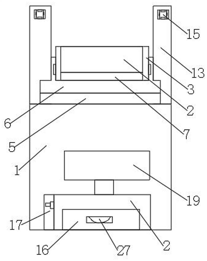 Pitching rotating steel bridge for ship lock