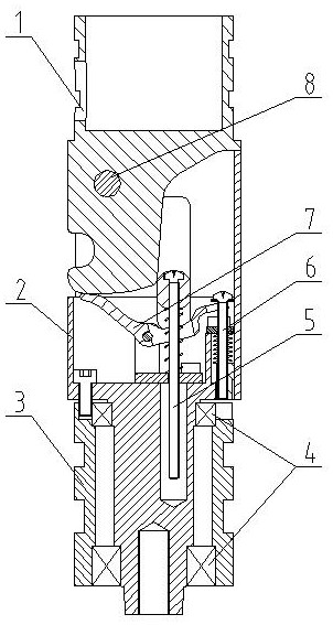 Scooter folding mechanism