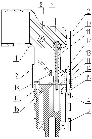 Scooter folding mechanism