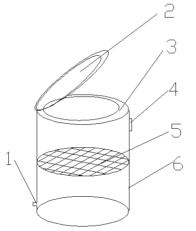 Automatic sensing garbage can