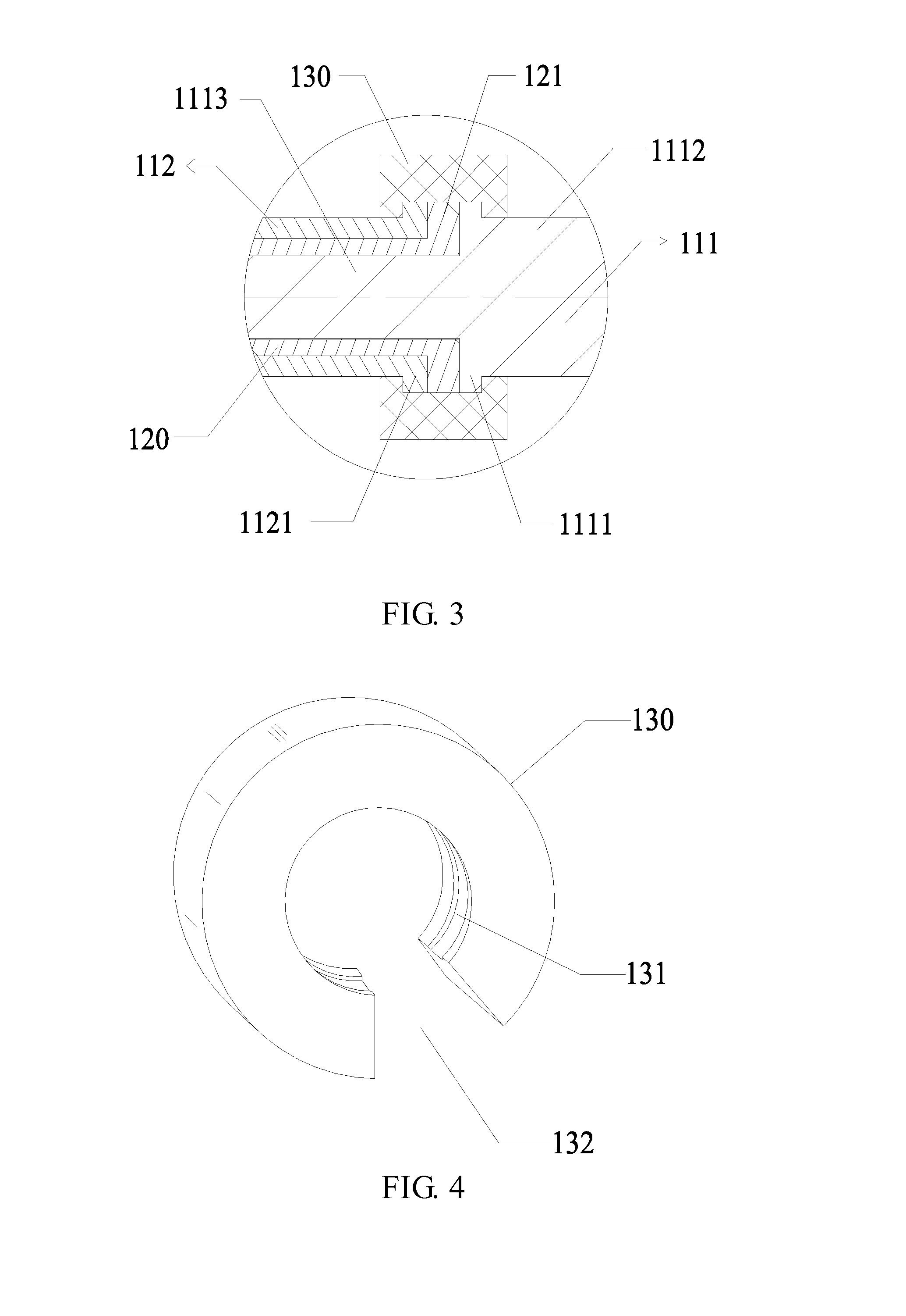 Structural capacitor, connector and communication apparatus using the connector