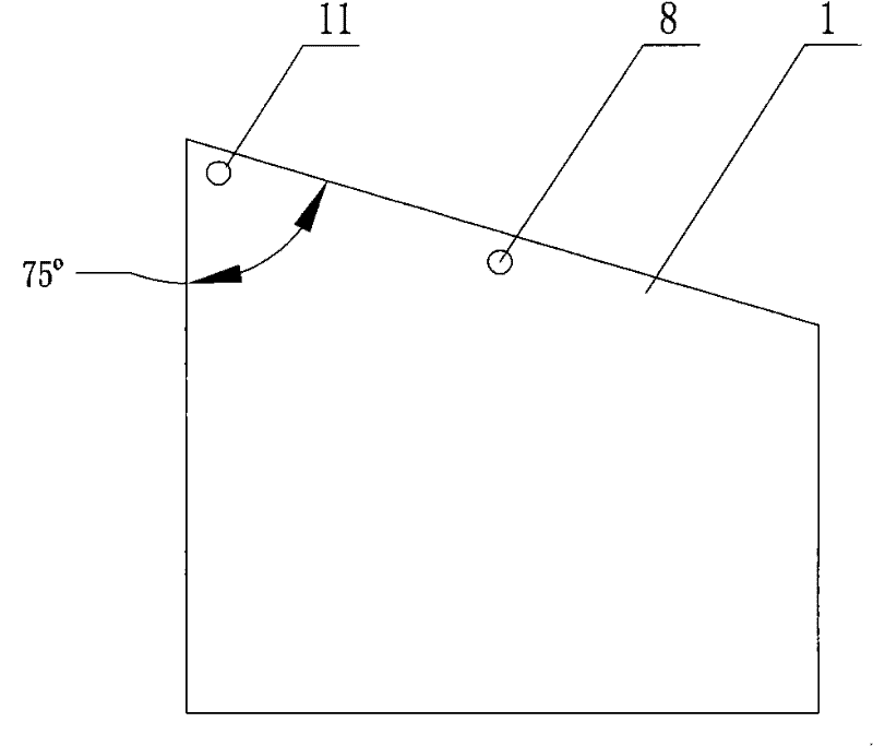 Electrochemical device for processing heavy metal wastewater