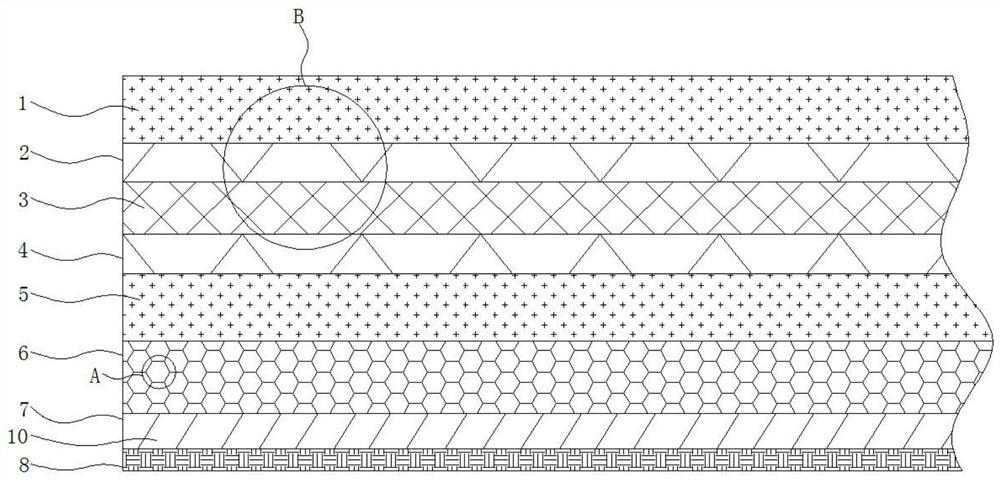 Water-based open-edge beaded skin-feeling waxy synthetic leather