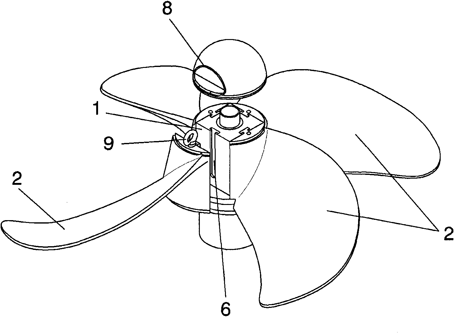 Propeller for vessels