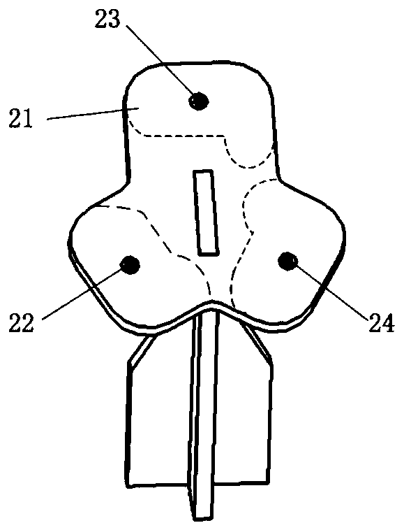 Lung tissue model for puncture operation experiment