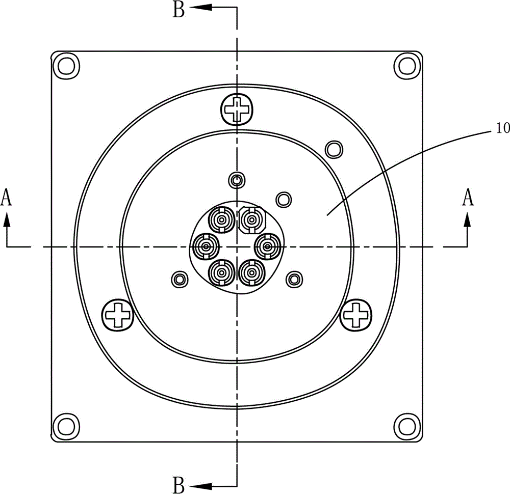 Six-liquid-path distribution valve for glycosylated hemoglobin analysis meter