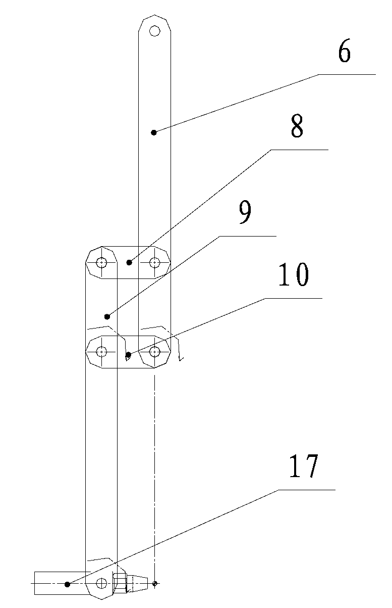 Vertical-type and connecting-rod-type intersecting line cutting head