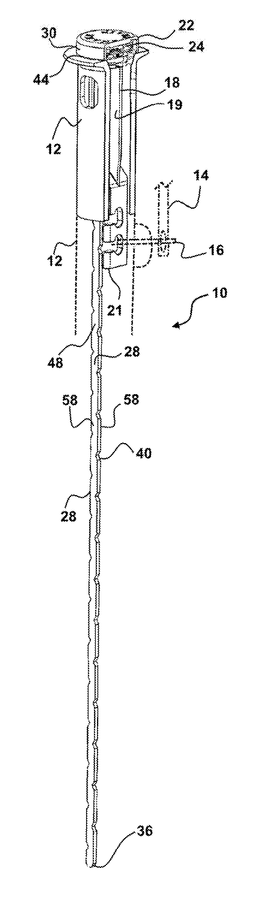 Drain Closer With Disengageable Drain Cleaner