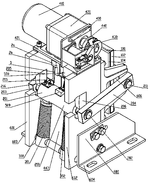 Steel wire rope clamping device of elevator