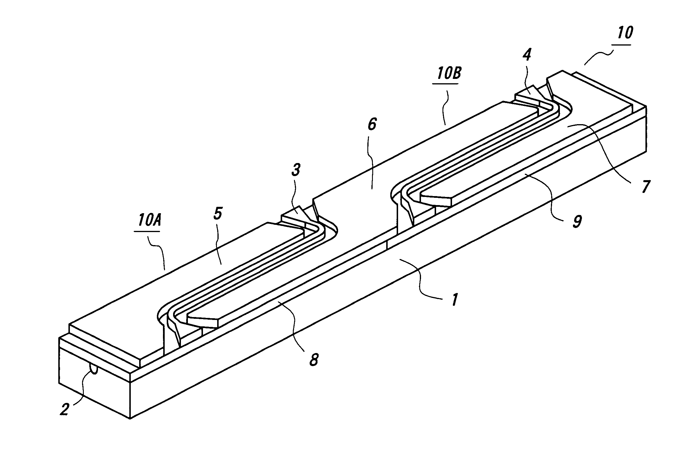 Optical waveguide device